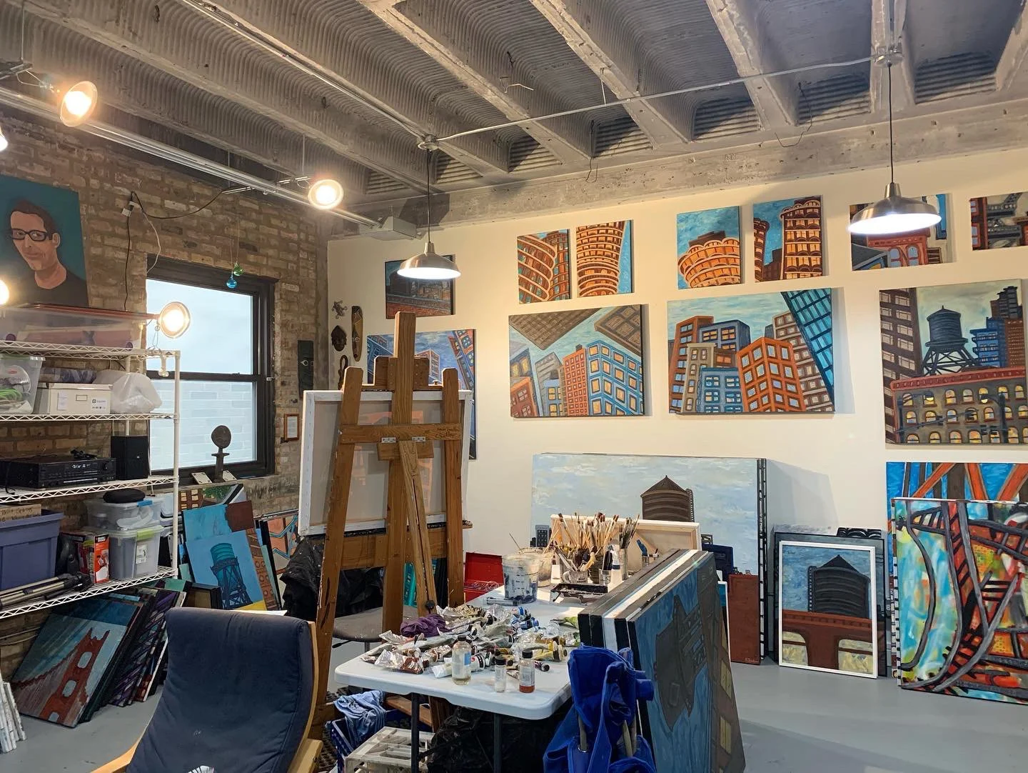 New Art Studio - Ravenswood Industrial Cooridoor — Kevin Swallow